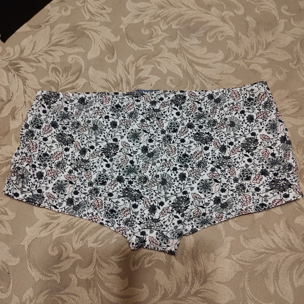 🖤🦄🖤 Whimsical Vintage Deadstock Floral Paisley Cotton Cheeky Boy Shorts - M - Picture 7 of 11